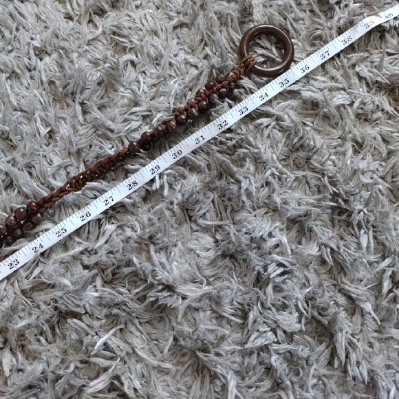 Elegant Brown Beaded Necklace - Picture 2 of 4